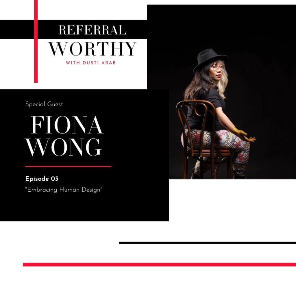 Fiona Wong, Season One, Episode Three, Embracing Human Design